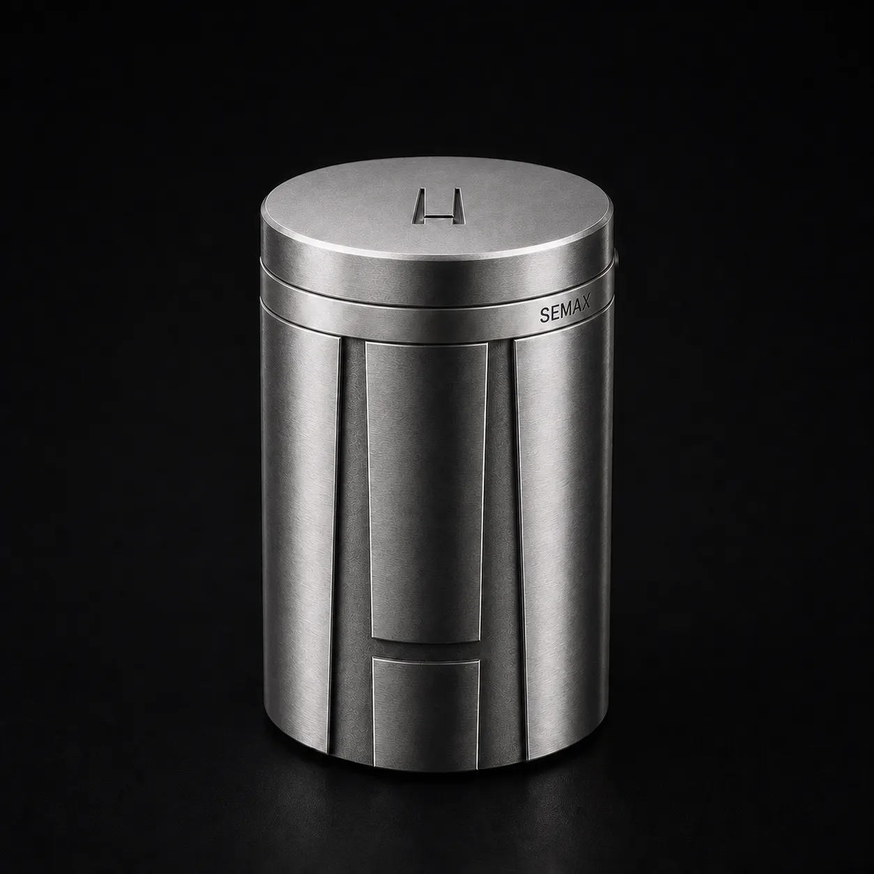 HIGHEST titanium vessel with a mono-titanium collar engraved Semax