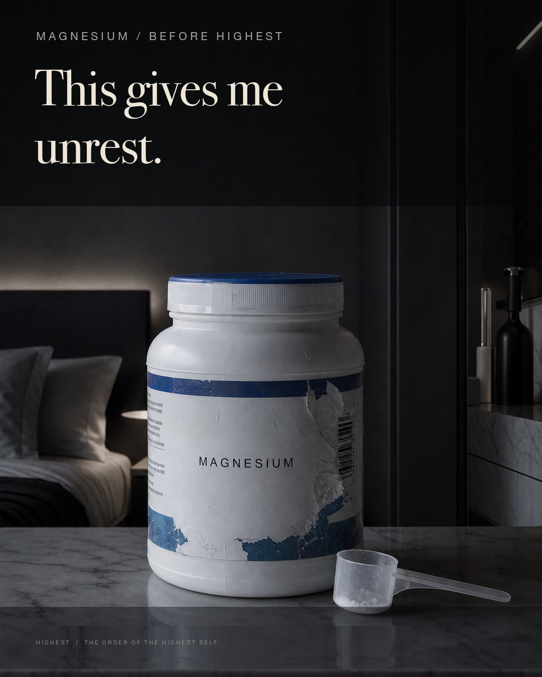 Ordinary magnesium packaging before HIGHEST
